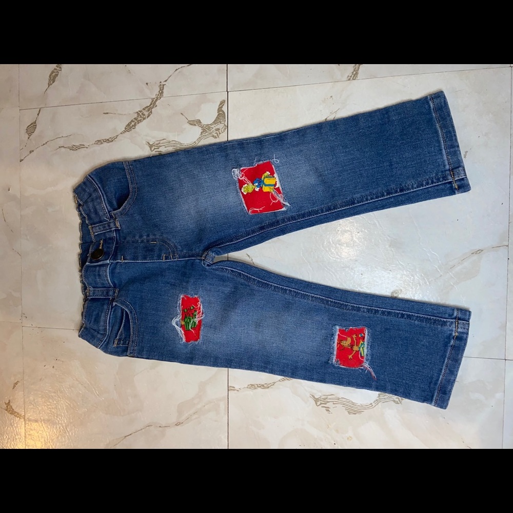 Garanimals jeans for boys sz 2T made 4 Christmas